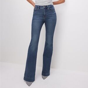 Good American Blue Flare Jeans
